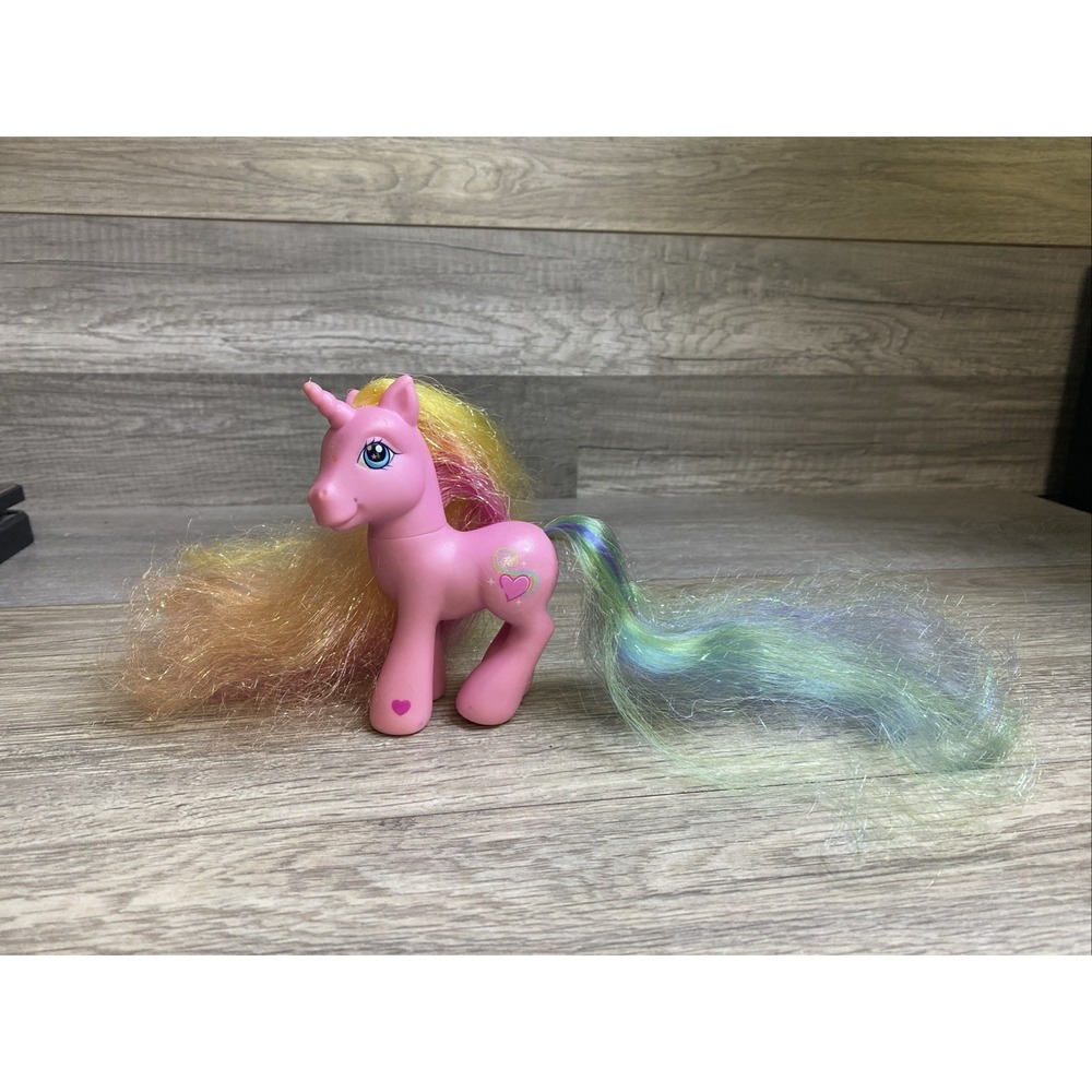 My Little Pony G3 Rarity the Unicorn Pink 2005 Hasbro 9" Styling‎ Pony